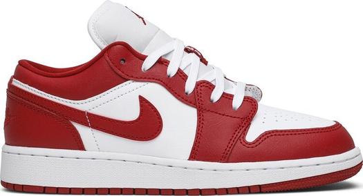 Кроссовки Air Jordan 1 Low GS Gym Red, красный