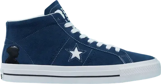 Кроссовки Converse One Star Pro Mid Ben Raemers Foundation, синий