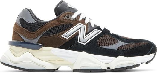 Кроссовки New Balance 9060 'Brown Black', коричневый