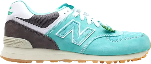 Кроссовки New Balance х Mita Oshman Mojito 574, зеленый