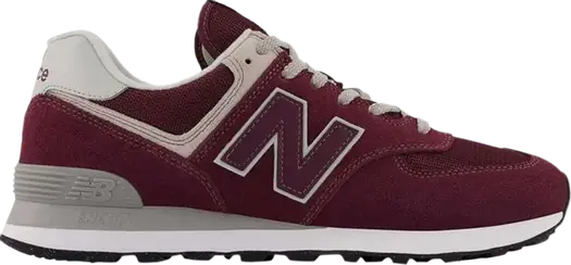 Кроссовки New Balance 574 Core, бордовый