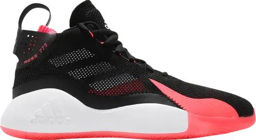 Кроссовки Adidas D Rose 773 2020 'Black Signal Pink', черный
