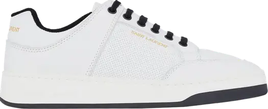 Кроссовки Saint Laurent SL-61 Low Optical White, белый