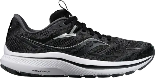 Кроссовки Saucony Omni 21 Black White, черный