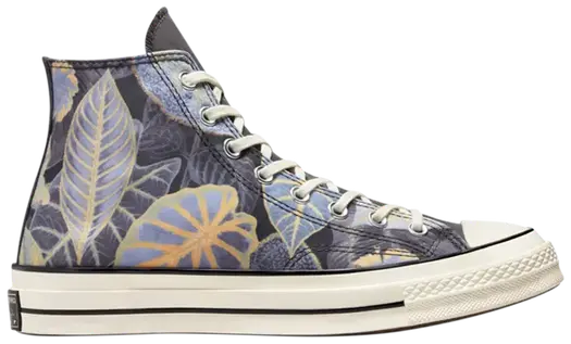 Кроссовки Converse Chuck 70 High Tropical Leaf, серый