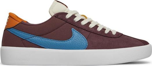 Кроссовки Nike Bruin React SB 'Dark Wine Dutch Blue', красный