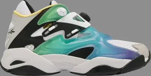 Кроссовки juun j x pump court 'bottle green' Reebok, зеленый