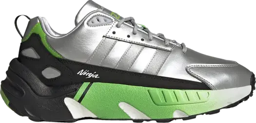 Кроссовки Adidas Kawasaki Ninja x ZX 22 Boost 'Silver Metallic', серебряный