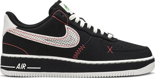 Кроссовки Nike Air Force 1 '07 LV8 'Exposed Stitching', черный