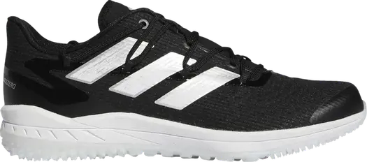 Кроссовки Adidas Adizero Afterburner 8 TF 'Black White', черный