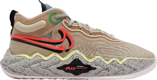 Кроссовки Nike Air Zoom GT Run EP 'Mowabb Attitude', коричневый