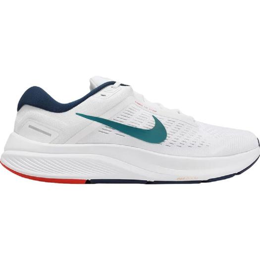Кроссовки Nike Air Zoom Structure 24 White Bright Spruce, белый/синий
