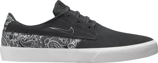 Кроссовки Nike Shane Premium SB 'Dark Smoke Grey Paisley', серый