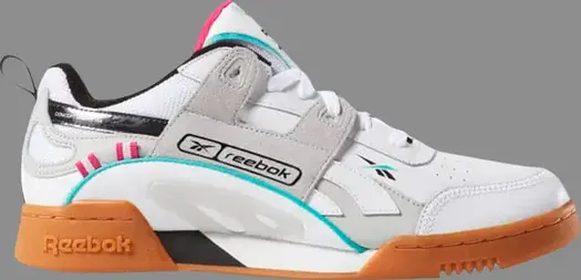 Кроссовки workout plus ati 90s 'white teal' Reebok, белый