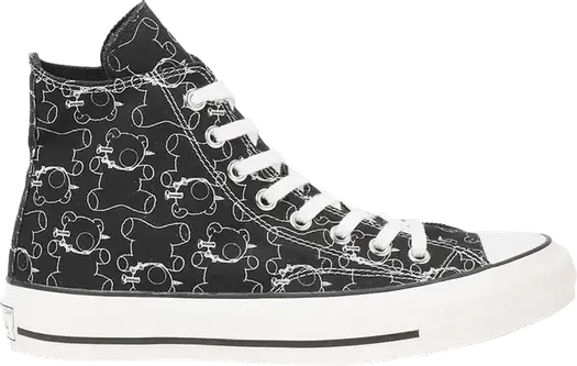 Кроссовки Converse Undercover x Addict x Chuck Taylor All Star High Teddy Bear, черный