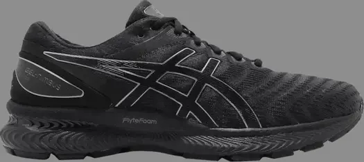 Кроссовки gel nimbus 22 'black' Asics, черный