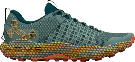 Кроссовки Under Armour HOVR Ridge Fresco Green Orange Ice, зеленый