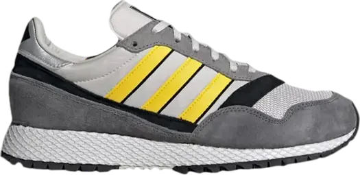 Кроссовки Adidas Ashurst SPZL 'Grey Yellow', серый
