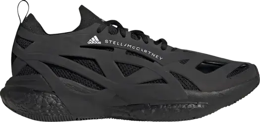 Кроссовки Adidas Stella McCartney x SolarGlide 'Triple Black', черный