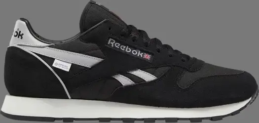 Кроссовки classic leather gtx 'core black' Reebok, черный