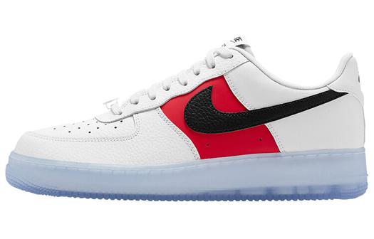 Кроссовки Nike Air Force 1 Low Emb, белый/красный/черный