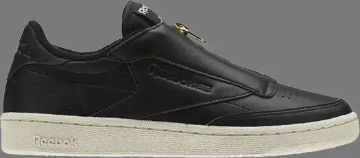 Кроссовки gigi hadid x wmns club c 85 zip 'black' Reebok, черный