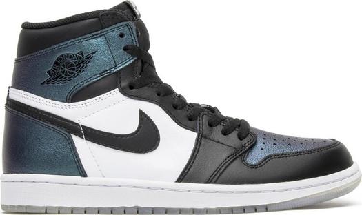 Кроссовки Air Jordan 1 Retro High OG All Star - Chameleon, черный