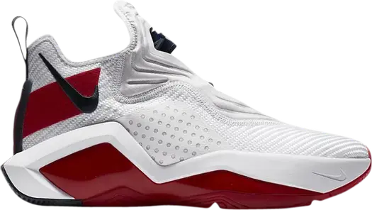 Кроссовки Nike LeBron Soldier 14 EP 'White University Red', белый