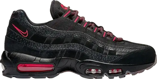 Кроссовки Nike Air Max 95 'Black Infrared', красный