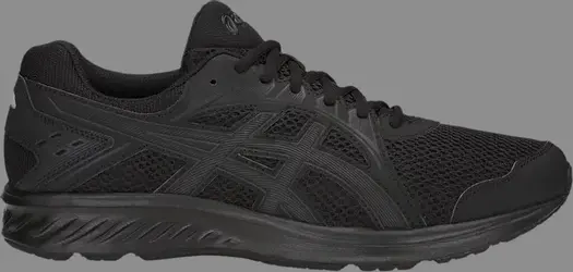 Кроссовки jolt 2 4e wide 'black' Asics, черный