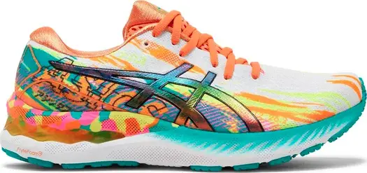Кроссовки wmns gel nimbus 23 'color injection pack - hot pink sour yuzu' Asics, многоцветный