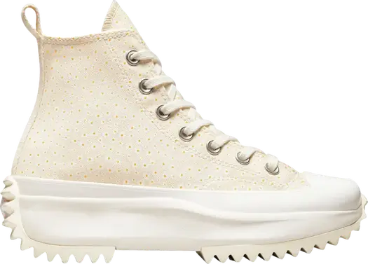 Кроссовки Converse Run Star Hike Platform High Daisy, кремовый