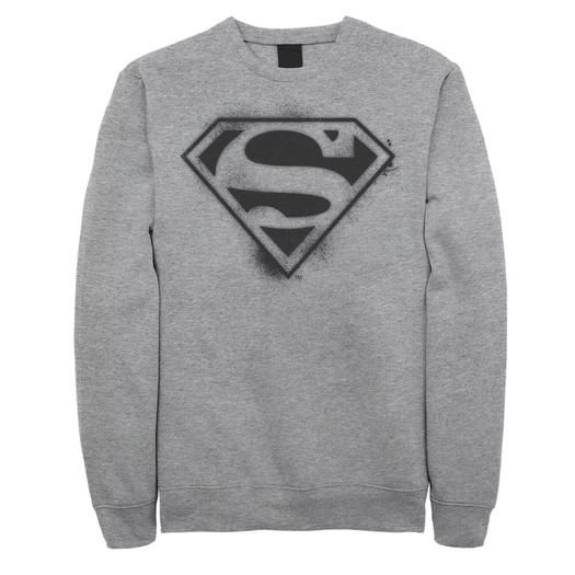 Мужской свитшот с логотипом DC Comics Superman, аэрозольной краской и трафаретом Licensed Character