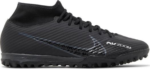 Кроссовки Nike Zoom Mercurial Superfly 9 Academy TF 'Black Dark Smoke Grey', черный