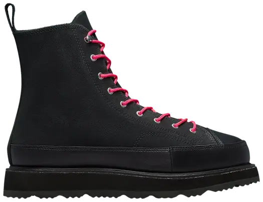 Кроссовки Converse Chuck Taylor Crafted Boot Black Prime Pink, черный
