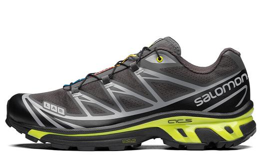 Кроссовки Salomon XT-6 Outdoor Performance Unisex, черный/желтый
