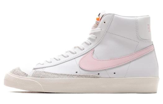 Кроссовки Nike Blazer Mid 77 Vintage, белый/розовый