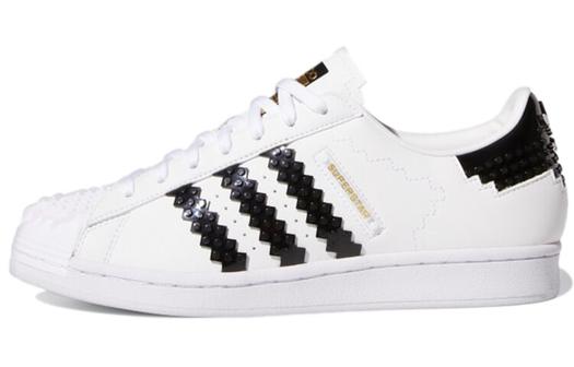 Кроссовки Adidas Originals Superstar Lego White Black