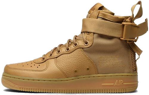 Кроссовки Nike Sf Air Force 1 Mid Elemental Gold Women's