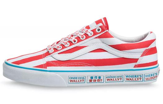 Где Waldo x Vans Old Skool International Stripes