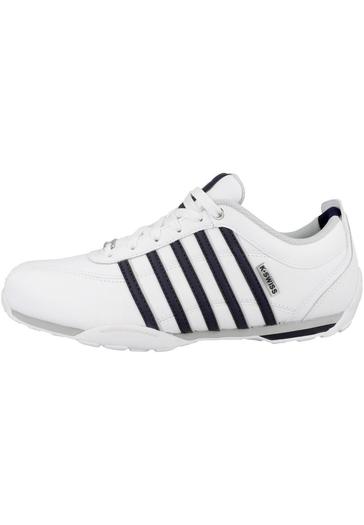 Низкие кроссовки ARVEE K-SWISS, белый темно-серый фиолетовый с разрезом