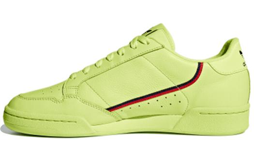 Кроссовки Adidas Originals Continental Unisex, желтый/темно-красный