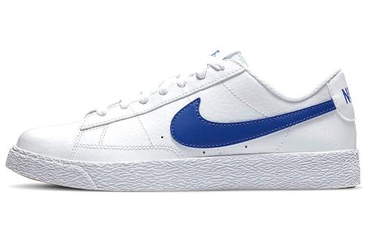 Кроссовки Nike Blazer Low, белый/синий