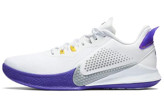Кроссовки Nike Mamba Fury Vintage Unisex, белый/фиолетовый
