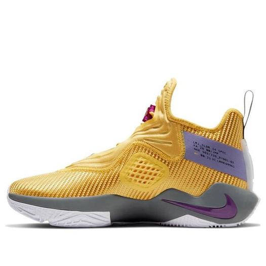 Кроссовки Nike LeBron Soldier 14 'Lakers', желтый