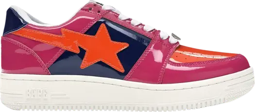 Кроссовки Bapesta Low Color Block, черный