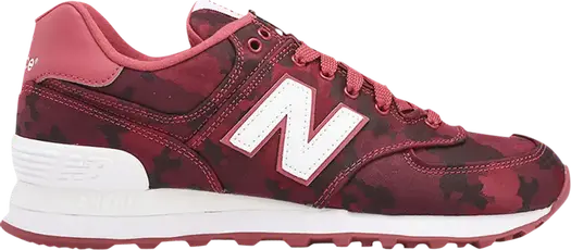 Кроссовки New Balance Wmns 574 'Camo - Raddish', красный