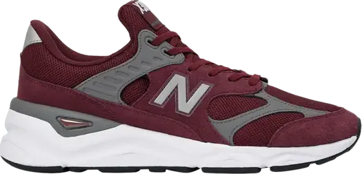 Кроссовки New Balance X-90, бордовый/серый