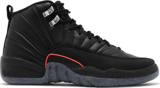 Кроссовки Air Jordan 12 Utility GS Grind, черный