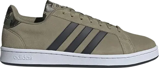 Кроссовки Adidas Grand Court 'Orbit Green Carbon', зеленый